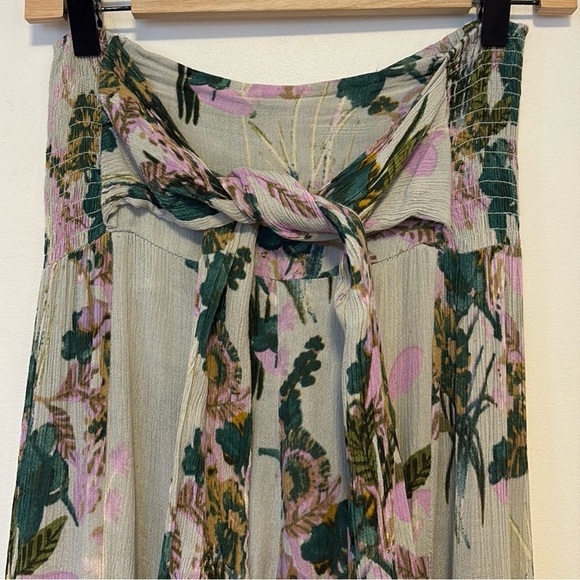 Free people Aloha wide leg tie waist Pants , sz XXS - Picture 5 of 9